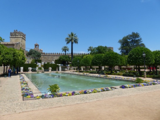 Water works in the Gardens of Alcazar de lo Reyes Cristianos